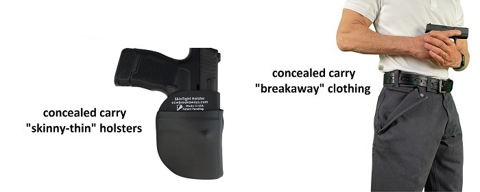 CCW Breakaways SkinTight Holsters and Concealed Carry Pants & Shorts CCW Breakaways SkinTight Holsters and Concealed Carry Pants & Shorts